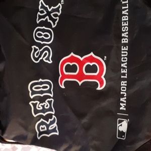 MLB Red Sox Black BackSack NEW